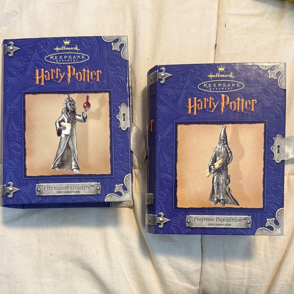 Hallmark Harry Potter Keepsake Ornaments - Blue and Silver